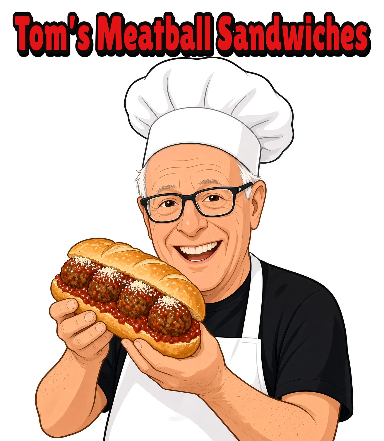 Tom's meatball sandwiches